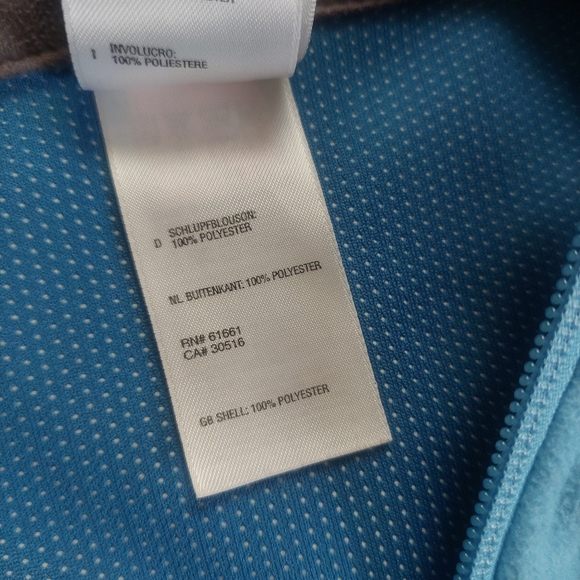 The North Face Windwall Fleece Vest Blue Size Small - Picture 10 of 10